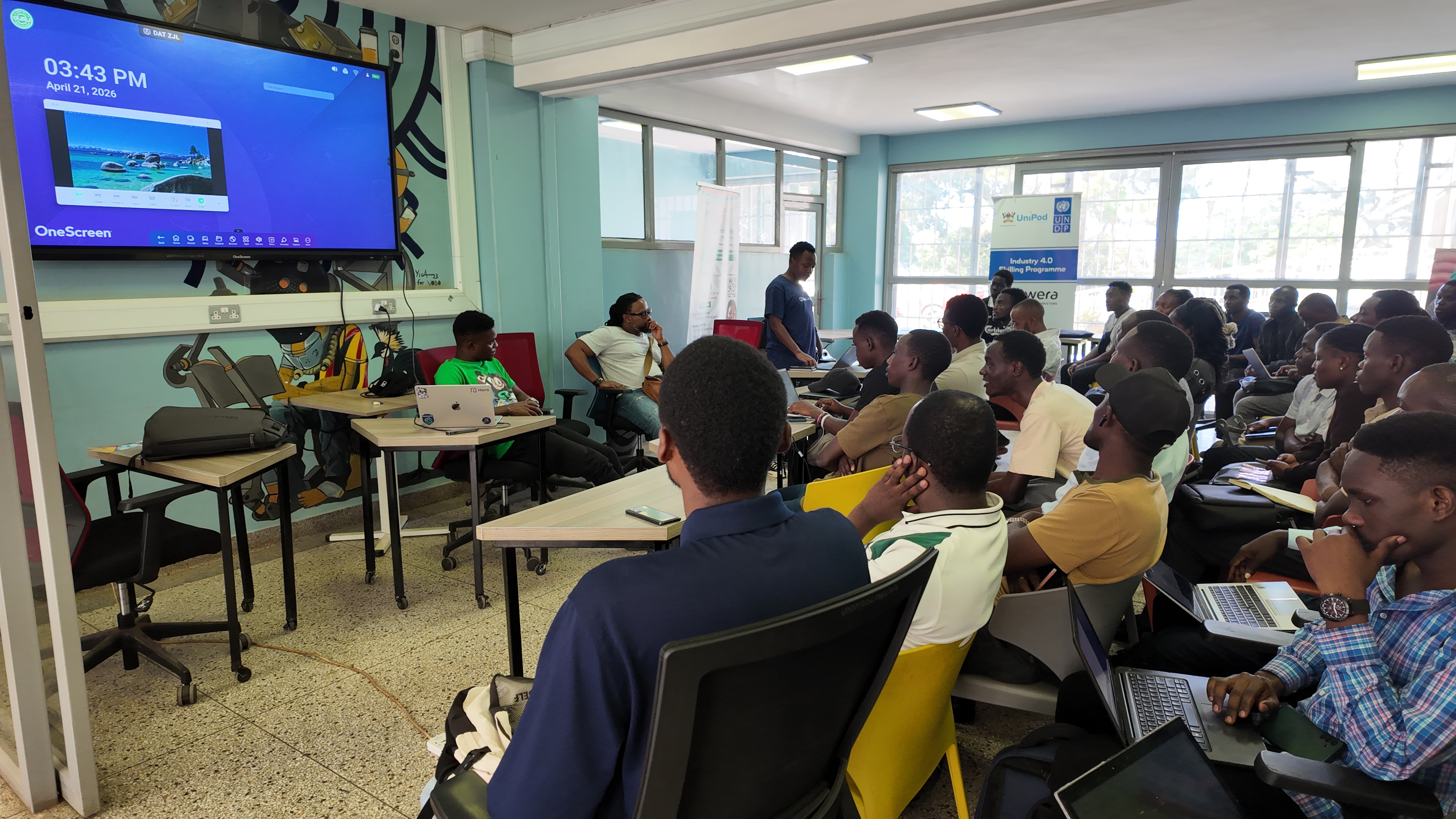 Students at Bugema University workshop